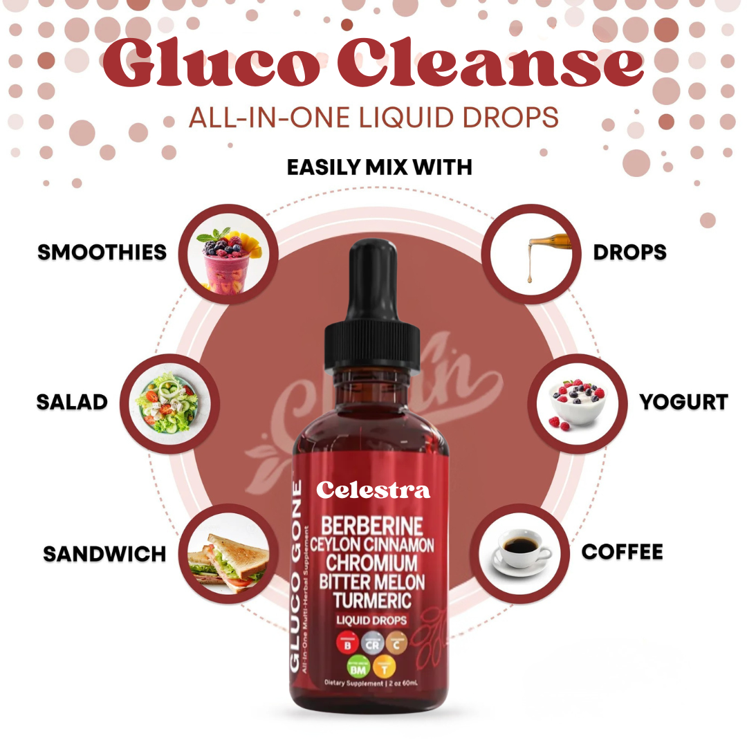 Celestra® Gluco Cleanse Drops