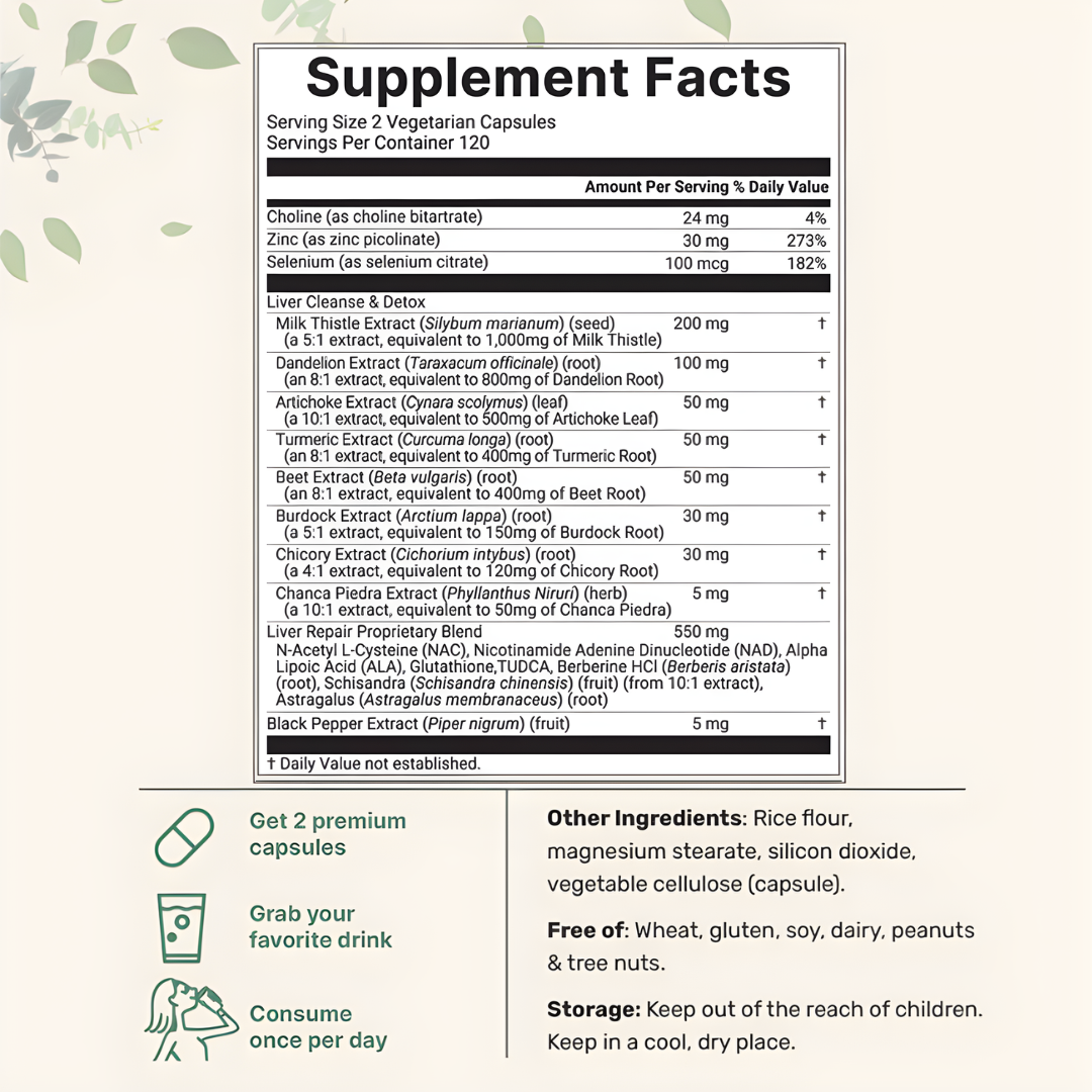Celestra® Liver Detox Capsules