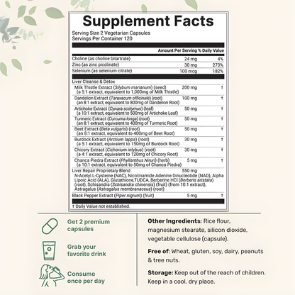 Celestra® Liver Detox Capsules